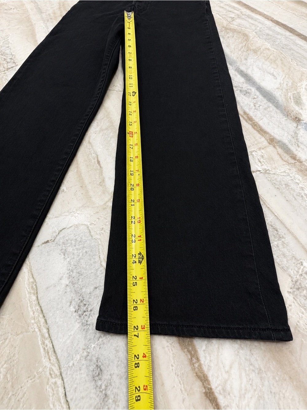 Black High-Rise Straight Women's Jeans - Picture 10 of 13